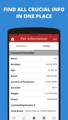 DogLog android App screenshot 1